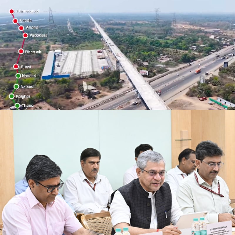 ಮುಂಬೈ| ಅಂತಿಮ ಘಟ್ಟ ತಲುಪಿದ ಬಾಂದ್ರಾ ಕುರ್ಲಾದ  ಬುಲೆಟ್ ರೈಲು ನಿಲ್ದಾಣದ ಕಾರ್ಯ

