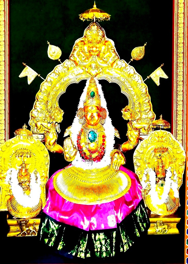 ಕೊಲ್ಲೂರು ಶ್ರೀ ಮೂಕಾಂಬಿಕಾ ದೇವಿ.