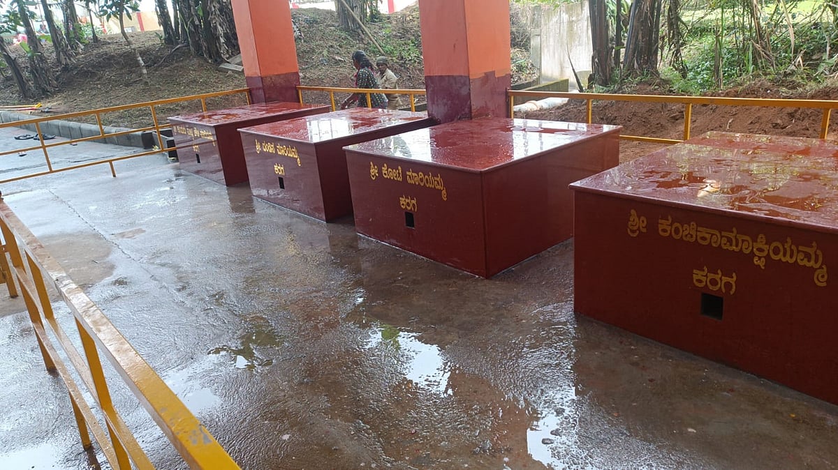 ಮಡಿಕೇರಿ: ಕರಗೋತ್ಸವಕ್ಕೆ ಅಣಿಯಾದ ಮಂಜಿನ ನಗರಿ