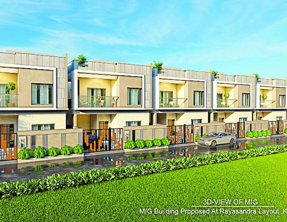 ಕೆಎಚ್‌ಬಿ: ಡ್ಯುಪ್ಲೆಕ್ಸ್‌ ಮನೆಗಳ ನಿರ್ಮಾಣ