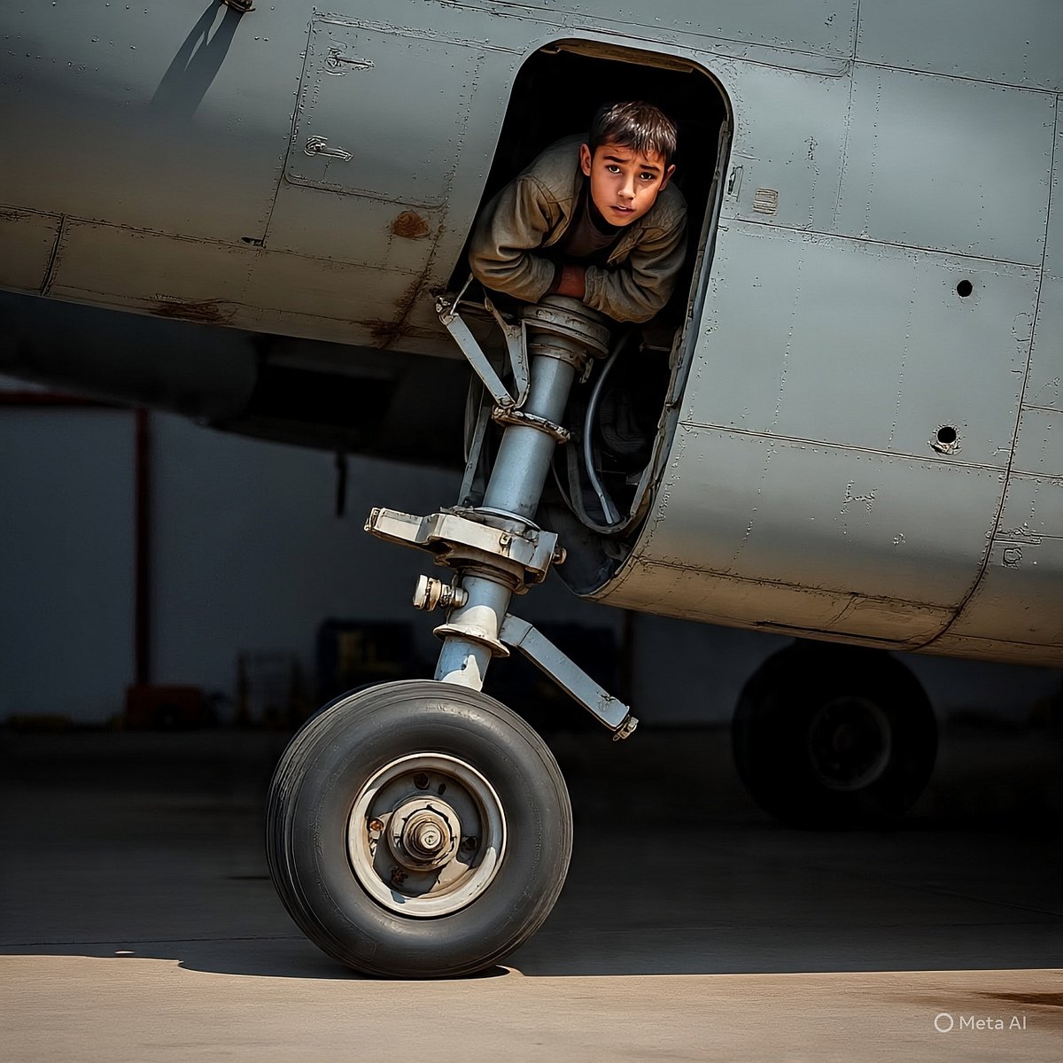 ವಿಮಾನದ ಲ್ಯಾಂಡಿಂಗ್ ಗೇರ್ ಬಳಿ ಅಡಗಿ ಕುಳಿತು ಅಫ್ಗಾನ್‌ನಿಂದ ಭಾರತಕ್ಕೆ ಬಂದ ಬಾಲಕ!