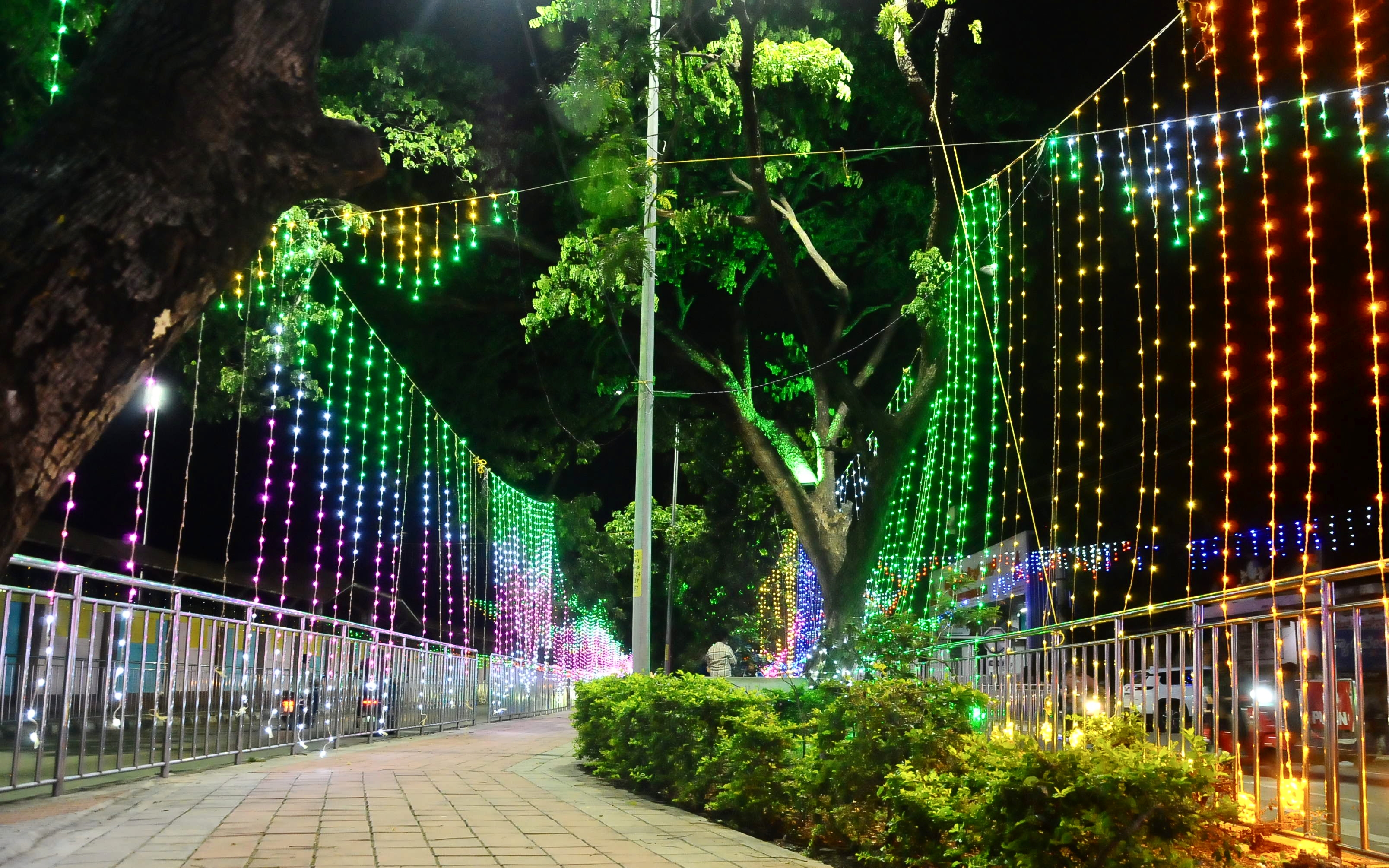 ರಾಧಾಕೃಷ್ಣ ರಸ್ತೆಯ ಫುಟ್‌ಪಾತ್‌