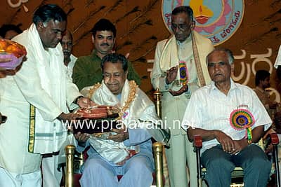 ನಟ ಅಶ್ವತ್ಥ್ ಅವರ ಜೊತೆ ಸನ್ಮಾನ