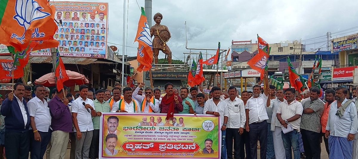 ಗುಂಡಿ ಬಿದ್ದ ರಸ್ತೆಗಳನ್ನು ಸರಿಪಡಿಸಿ: ಎಂ.ಪಿ.ರೇಣುಕಾಚಾರ್ಯ ಆಗ್ರಹ