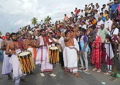 415ನೇ ಶ್ರೀರಂಗಪಟ್ಟಣ ದಸರಾ: ಕಣ್ಮನ ಸೆಳೆದ ಮೆರವಣಿಗೆ