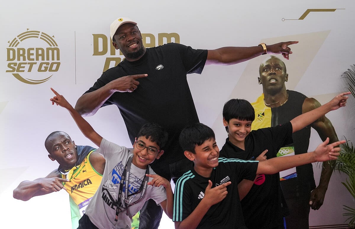 ಕ್ರಿಕೆಟರ್‌ಗಳ ಪರಿಶ್ರಮವೇ ನನ್ನ ಸಾಧನೆಗೆ ಸ್ಫೂರ್ತಿ: ಉಸೇನ್‌ ಬೋಲ್ಟ್‌