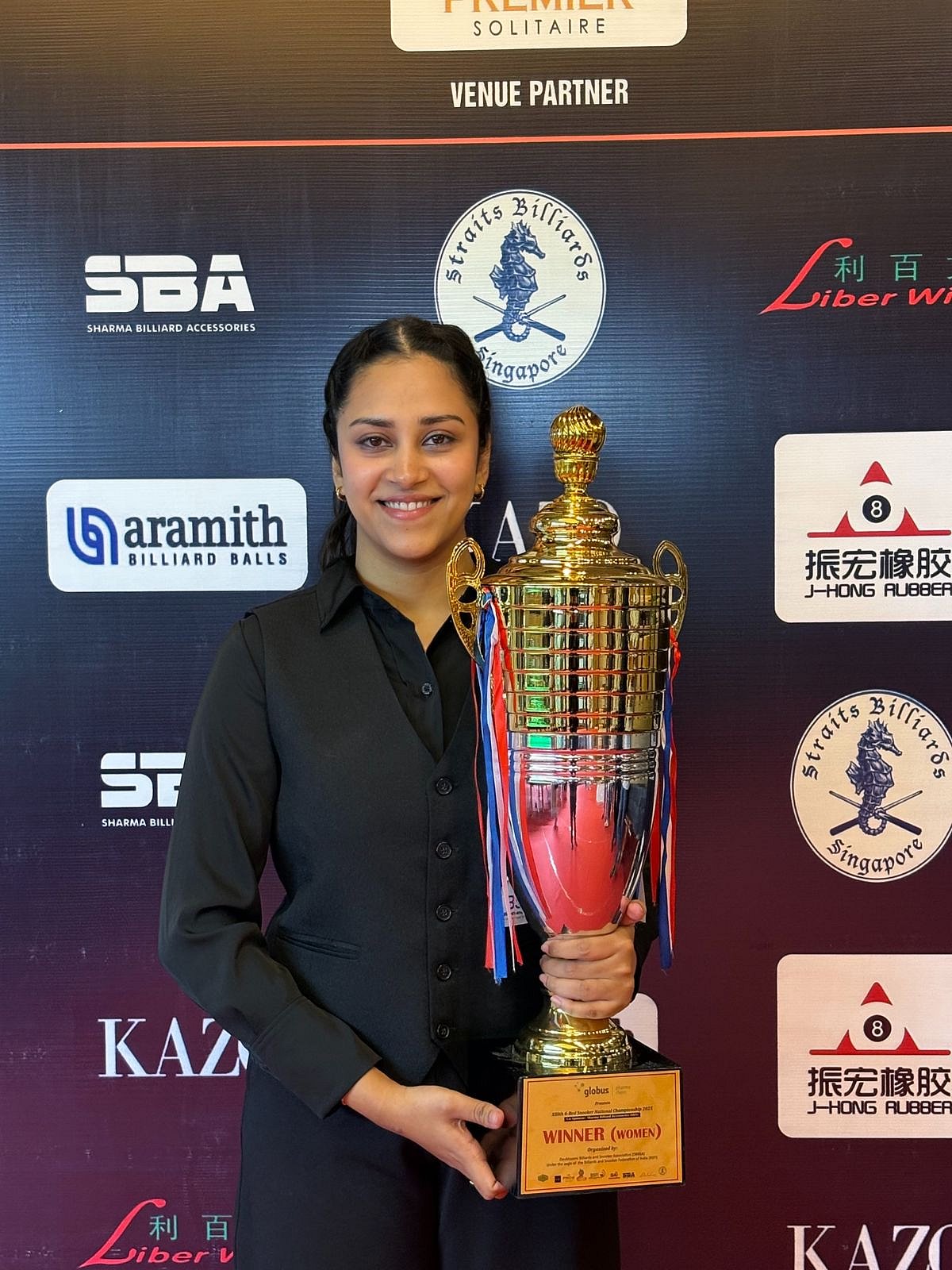 ರಾಷ್ಟ್ರೀಯ 6–ರೆಡ್‌ ಸ್ನೂಕರ್ ಚಾಂಪಿಯನ್‌ಷಿಪ್‌: ಕರ್ನಾಟಕದ ಕೀರ್ತನಾಗೆ ಪ್ರಶಸ್ತಿ