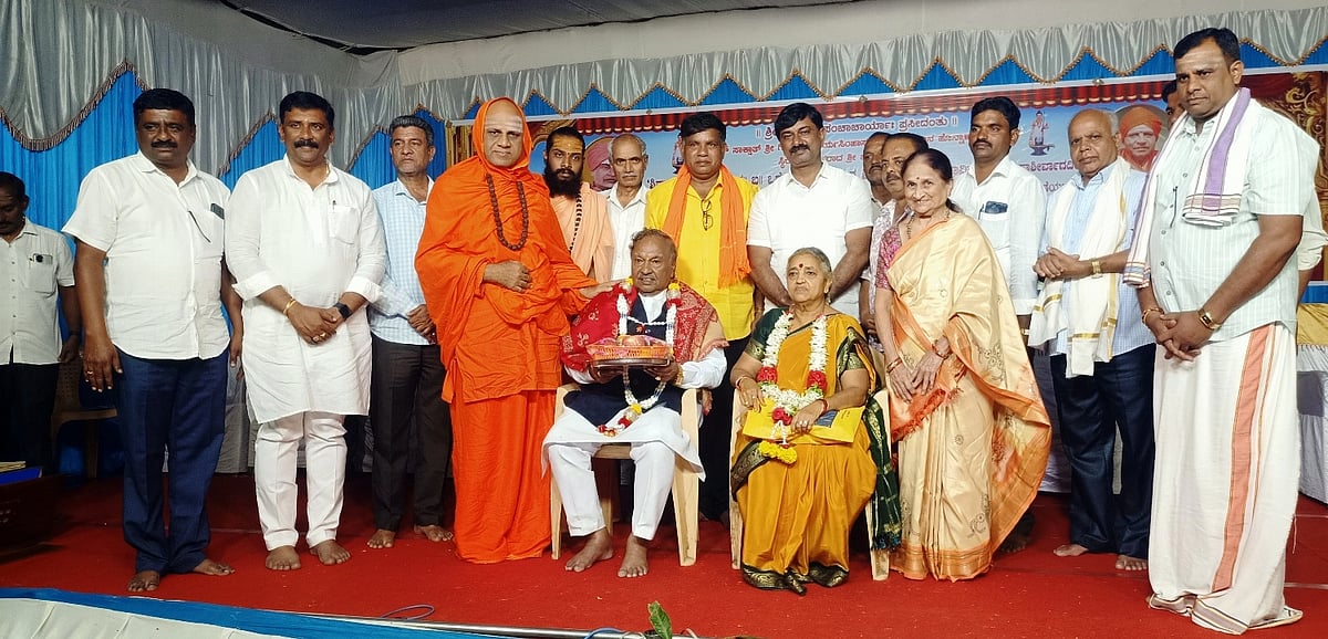 ಹೊನ್ನಾಳಿ | ಸಾಧು, ಸಂತರ ಒಡನಾಟದಿಂದ ಪುಣ್ಯ ಪ್ರಾಪ್ತಿ: ಕೆ.ಎಸ್ ಈಶ್ವರಪ್ಪ