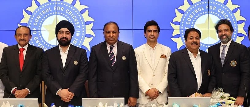 BCCI ಅಧ್ಯಕ್ಷರಾಗಿ ಮಿಥುನ್ ನೇಮಕ: ಕನ್ನಡಿಗ ರಘುರಾಮ್ ಭಟ್‌ಗೆ ಖಜಾಂಚಿ ಸ್ಥಾನ