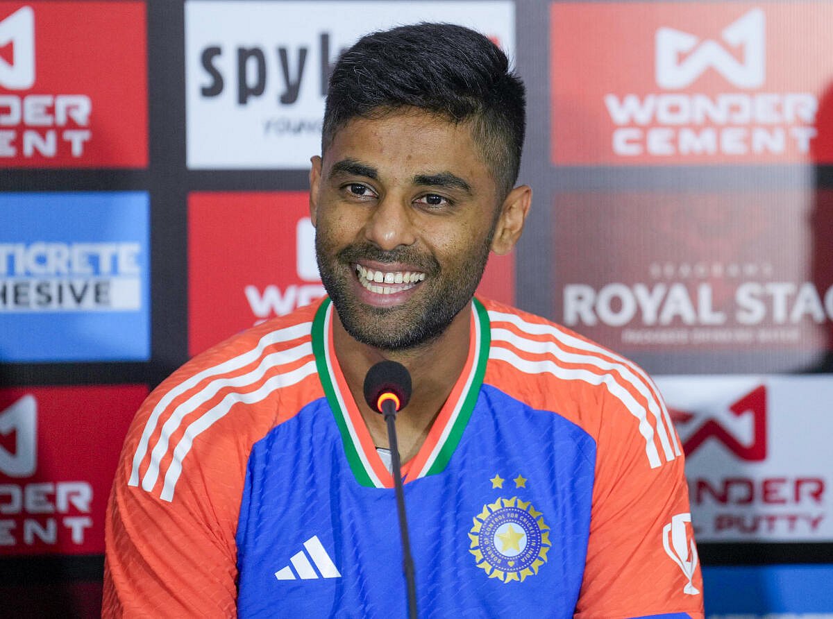 ಚಾಂಪಿಯನ್‌ ತಂಡಕ್ಕೆ ಟ್ರೋಫಿ ಕೊಡದಿದ್ದನ್ನು ಎಂದೂ ಕಂಡಿಲ್ಲ: ಸೂರ್ಯಕುಮಾರ್ ಯಾದವ್