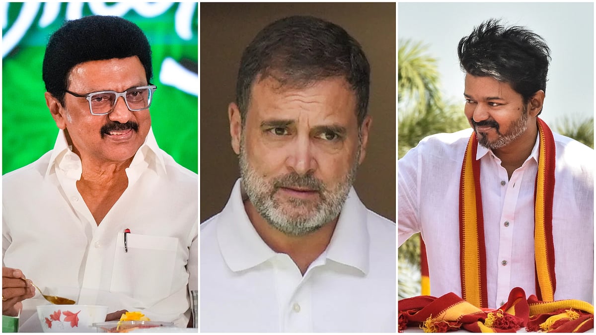 ಕರೂರು ಕಾಲ್ತುಳಿತ ಪ್ರಕರಣ: ಸ್ಟಾಲಿನ್, ವಿಜಯ್‌ ಜತೆ ಮಾತನಾಡಿದ ರಾಹುಲ್ ಗಾಂಧಿ