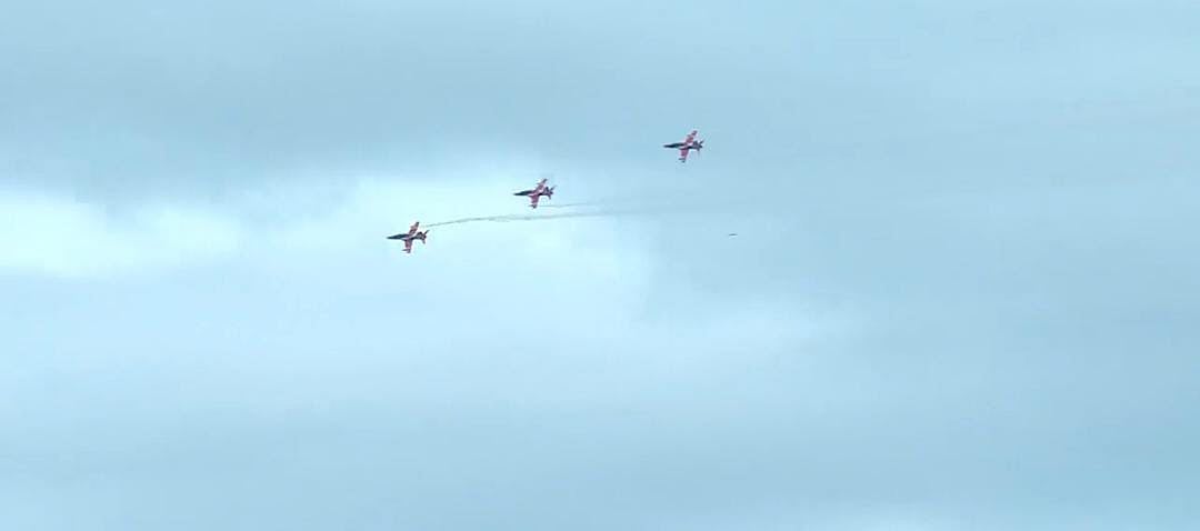 VIDEO| Mysuru Dasara: ವೈಮಾನಿಕ‌ ಸಾಹಸ ಪ್ರದರ್ಶನ: ಮೈನವಿರೇಳಿಸಿದ ‘ಸೂರ್ಯಕಿರಣ’