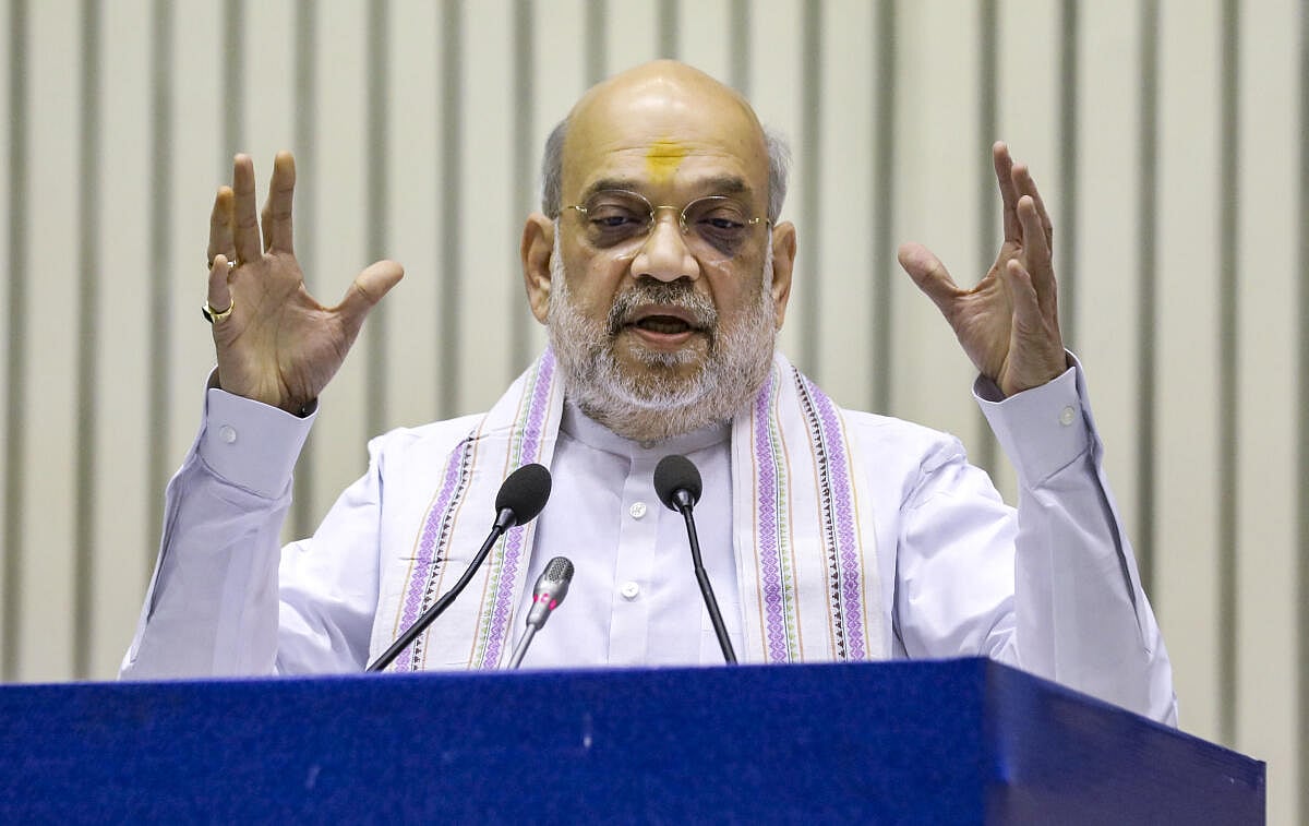 ನಕ್ಸಲಿಸಂ ‘ನಾಗರಹಾವು’ ಇದ್ದಂತೆ: ಪದೇಪದೇ ಹೆಡೆ ಬಿಚ್ಚಿ ವಿಷಕಾರುತ್ತದೆ; ಅಮಿತ್ ಶಾ