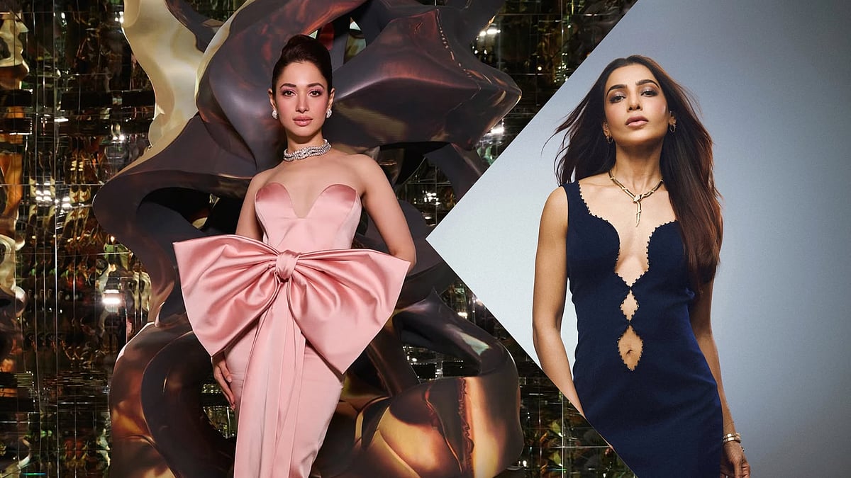 Bvlgari Event: ಆಕರ್ಷಕ ಉಡುಗೆಯಲ್ಲಿ ಕಂಗೊಳಿಸಿದ ತಮನ್ನಾ, ಸಮಂತಾ ರುತ್‌ ಪ್ರಭು