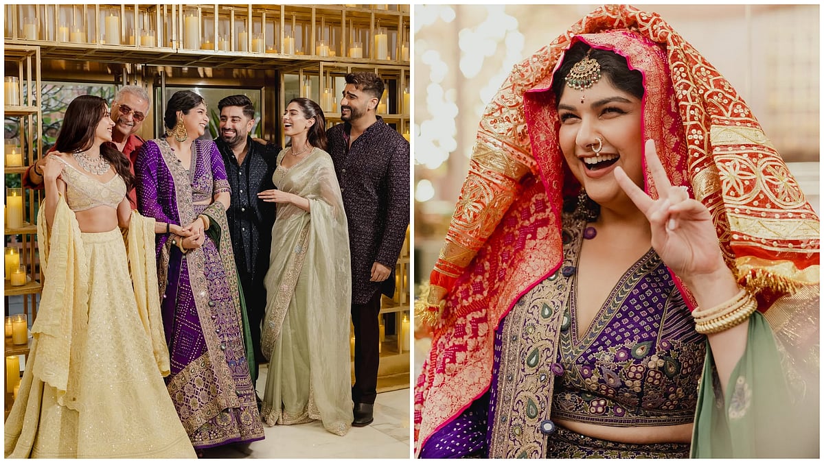 Photos: ನಿಶ್ಚಿತಾರ್ಥದ ಸಂಭ್ರಮದಲ್ಲಿ ಅರ್ಜುನ್ ಕಪೂರ್ ಸಹೋದರಿ ಅಂಶುಲಾ ಕಪೂರ್‌