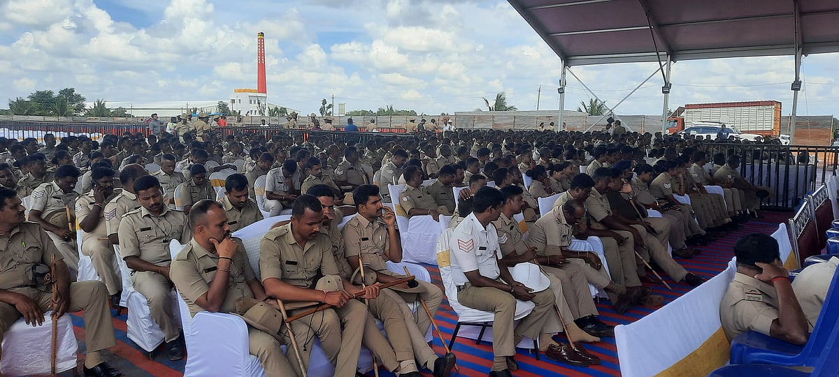 ಚಿಂತಾಮಣಿ: ಪವನ್ ಕಲ್ಯಾಣ್ ಕಾರ್ಯಕ್ರಮಕ್ಕೆ ಬಿಗಿ ಬಂದೋಬಸ್ತ್‌