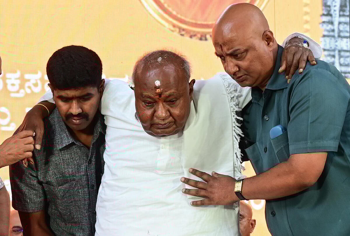 ಅನಾರೋಗ್ಯ: ಮಾಜಿ ಪ್ರಧಾನಿ ಎಚ್‌.ಡಿ ದೇವೇಗೌಡ ಆಸ್ಪತ್ರೆಗೆ ದಾಖಲು