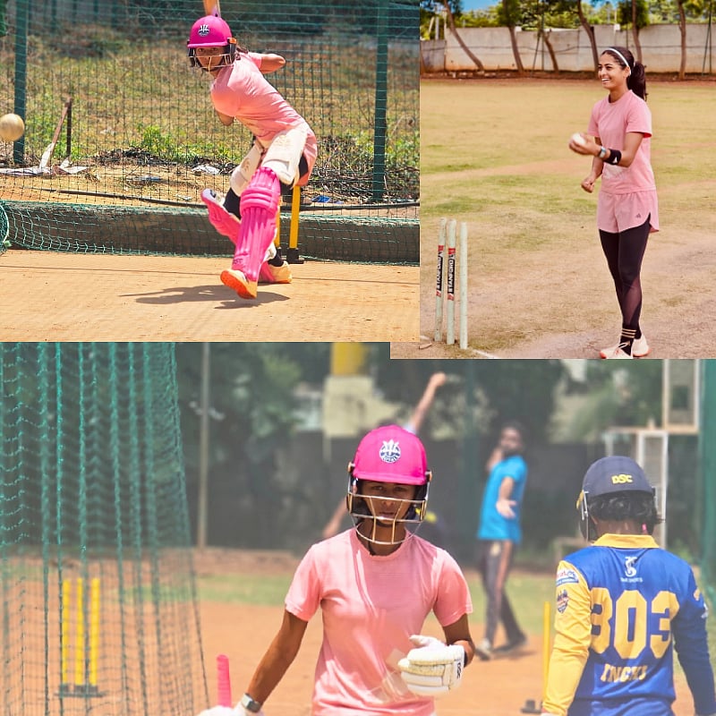 PHOTOS : ದೇಶೀಯ ಟೂರ್ನಿಗಾಗಿ ಕನ್ನಡತಿ ಶ್ರೇಯಾಂಕಾ ಪಾಟೀಲ್ ಭರ್ಜರಿ ಪ್ರಾಕ್ಟೀಸ್