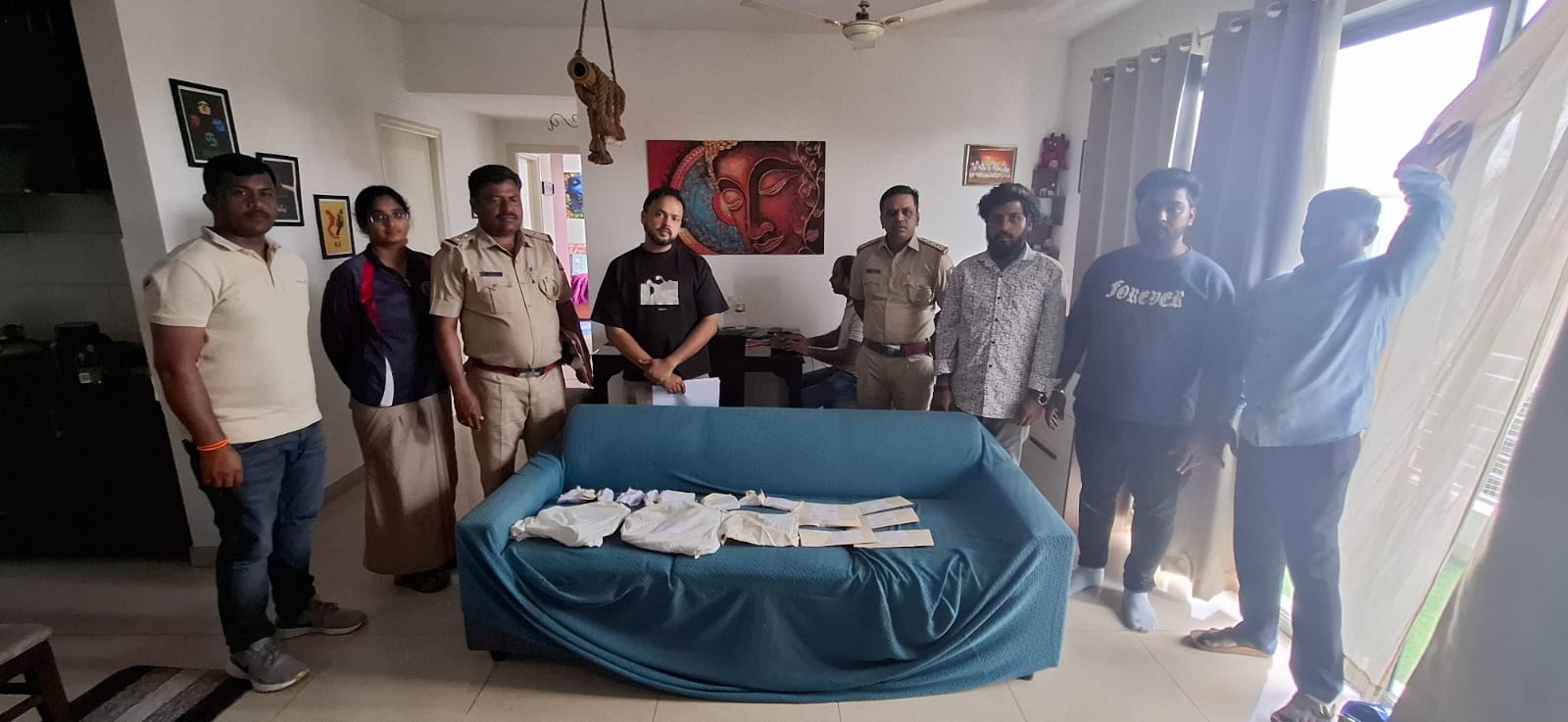 ಆರೋಪಿಗಳನ್ನು ಕರೆದೊಯ್ದು ಸ್ಥಳ ಮಹಜರು ನಡೆಸಿದ ಪೊಲೀಸರು 