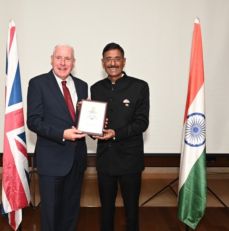 ಬ್ರಿಟನ್–ಭಾರತ ರಕ್ಷಣಾಸಚಿವರ ಭೇಟಿ:ಸಹಕಾರ ವೃದ್ಧಿಪಡಿಸುವ ಮಾರ್ಗಗಳ ಕುರಿತು ಚಿಂತನೆ