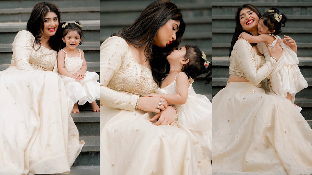 ಮುದ್ದು ಮಗಳ ಜೊತೆ ನಟಿ ಅದಿತಿ ಪ್ರಭುದೇವ: ಫೋಟೊಸ್‌ ಇಲ್ಲಿವೆ