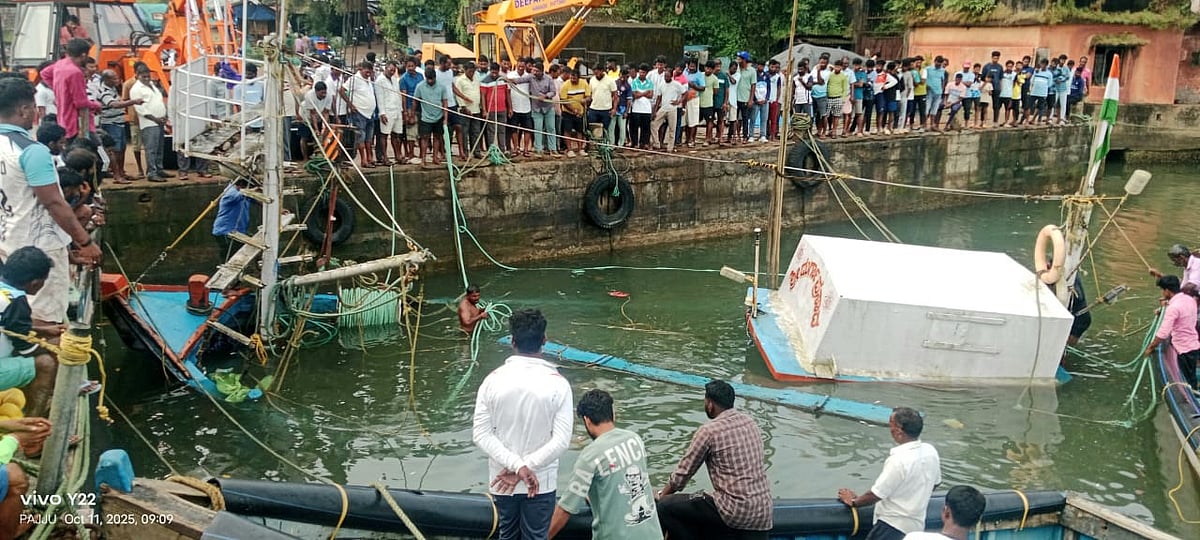 ಅಂಕೋಲಾ‌ | ಮೀನುಗಾರಿಕಾ ಬೋಟ್ ಮುಳುಗಡೆ: ಆತಂಕ