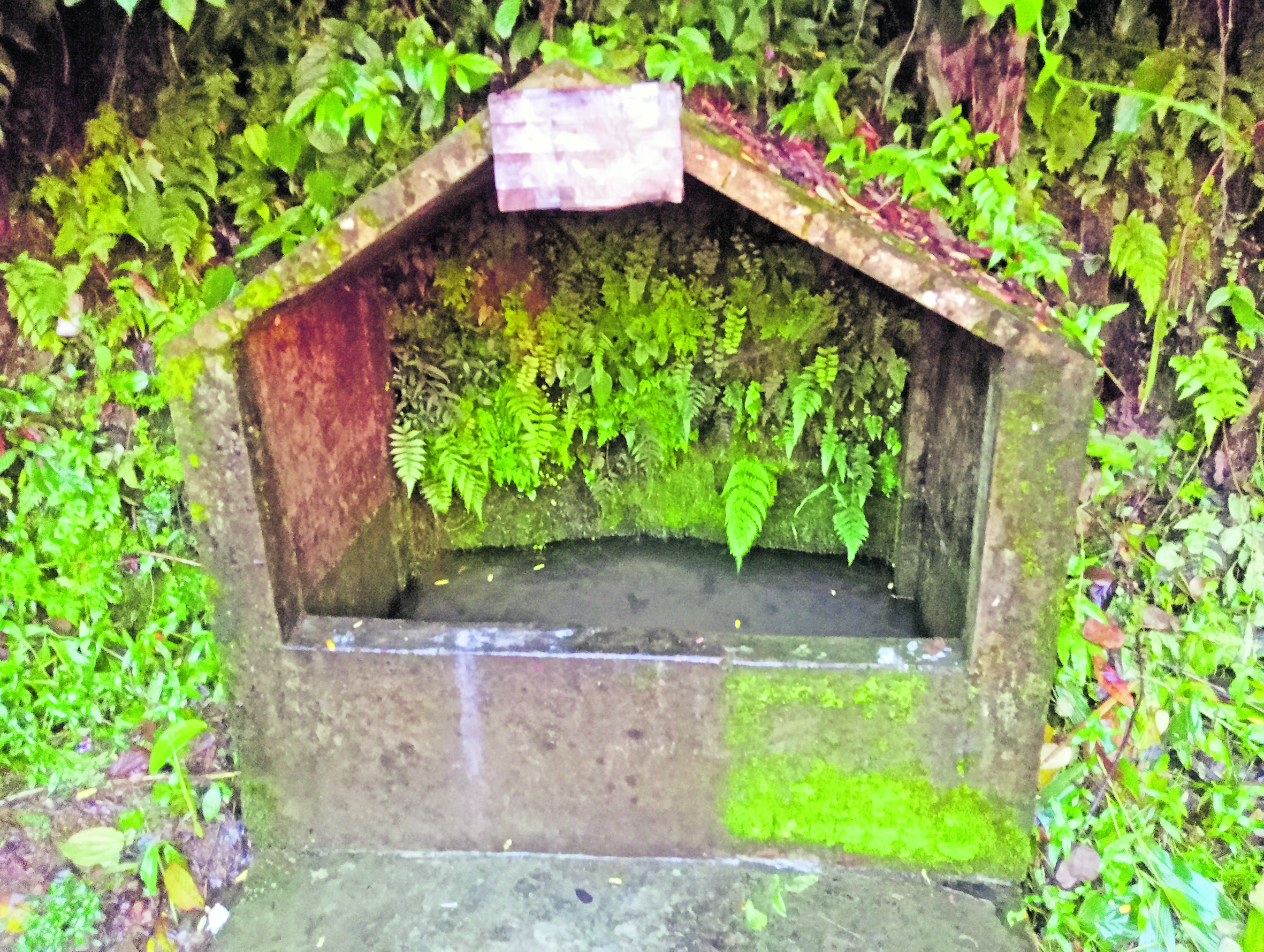 ಐಜ್ವಾಲ್‌ನಲ್ಲಿ ನೈಸರ್ಗಿಕ ನೀರನ್ನು ಹಿಡಿದಿಡುವ ಬಾವಿ