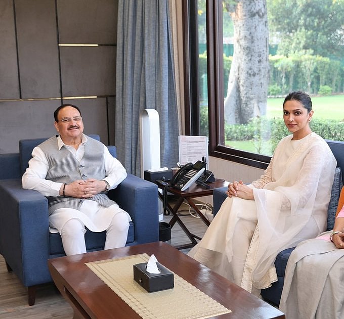 ನಟಿ ದೀಪಿಕಾ ಪಡುಕೋಣೆ ಈಗ ಮಾನಸಿಕ ಆರೋಗ್ಯದ ರಾಯಭಾರಿ