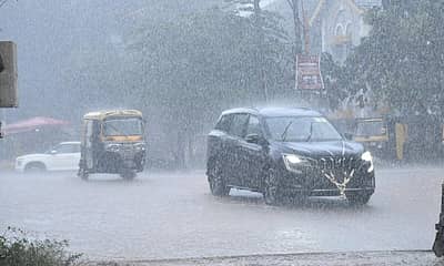 ಧಾರವಾಡದಲ್ಲಿ ಮಳೆ ಸುರಿಯಿತು