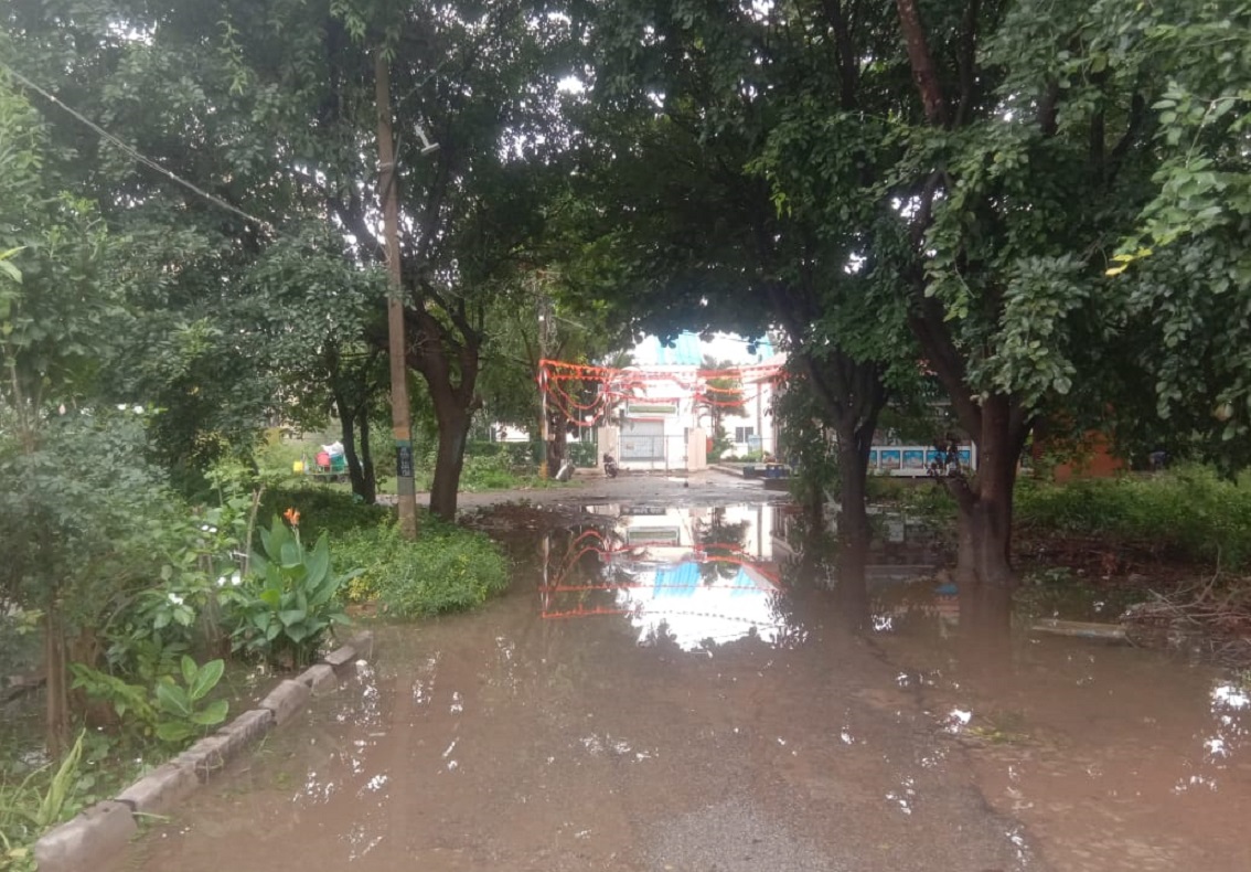 ಬೈರೇಗೌಡ ನಗರ ಬಡಾವಣೆಯ ರಸ್ತೆಯ ಪರಿಸ್ಥಿತಿ