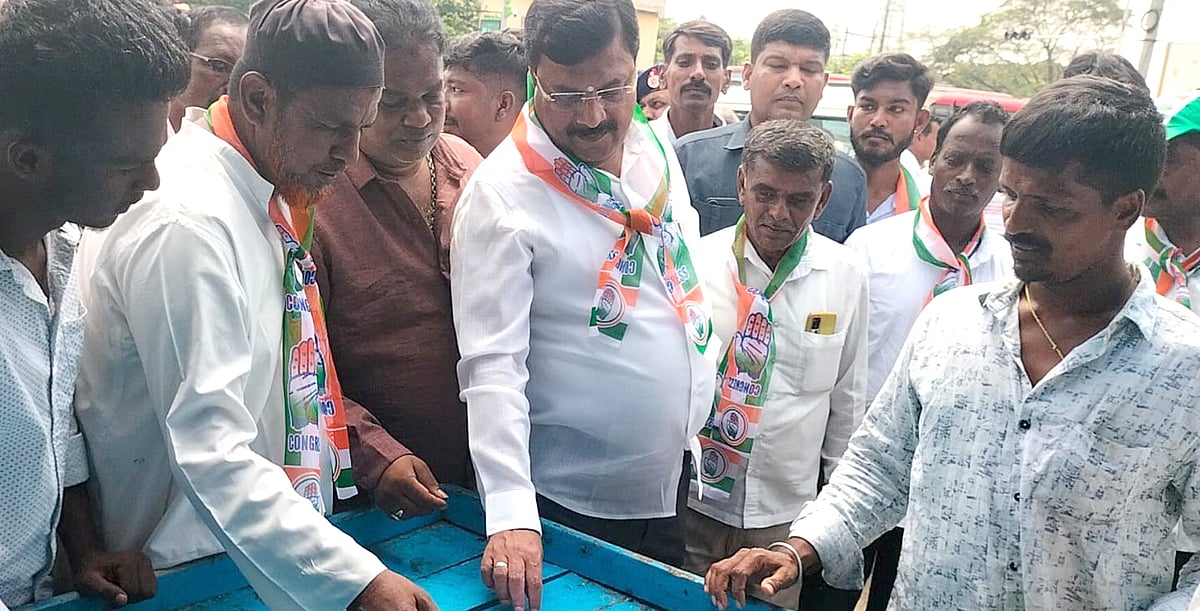 ಮಳವಳ್ಳಿ | ಪ್ರಜಾಪ್ರಭುತ್ವದ ಉಳಿವಿಗಾಗಿ ಕಾಂಗ್ರೆಸ್ ಹೋರಾಟ: ಶಾಸಕ ನರೇಂದ್ರಸ್ವಾಮಿ