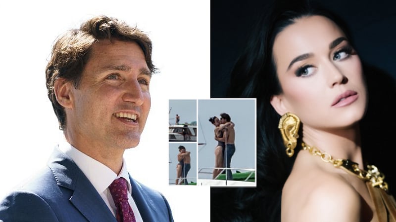 ಪಾಪ್ ಗಾಯಕಿ ಕೆಟಿ, ಕೆನಡಾ ಮಾಜಿ PM ಜಸ್ಟಿನ್‌ ಚುಂಬನ: ಹರಿದಾಡುತ್ತಿವೆ ಚಿತ್ರಗಳು