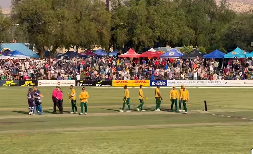 T20: ದಕ್ಷಿಣ ಆಫ್ರಿಕಾ ವಿರುದ್ಧ ನಮೀಬಿಯಾಗೆ ಐತಿಹಾಸಿಕ ಗೆಲುವು