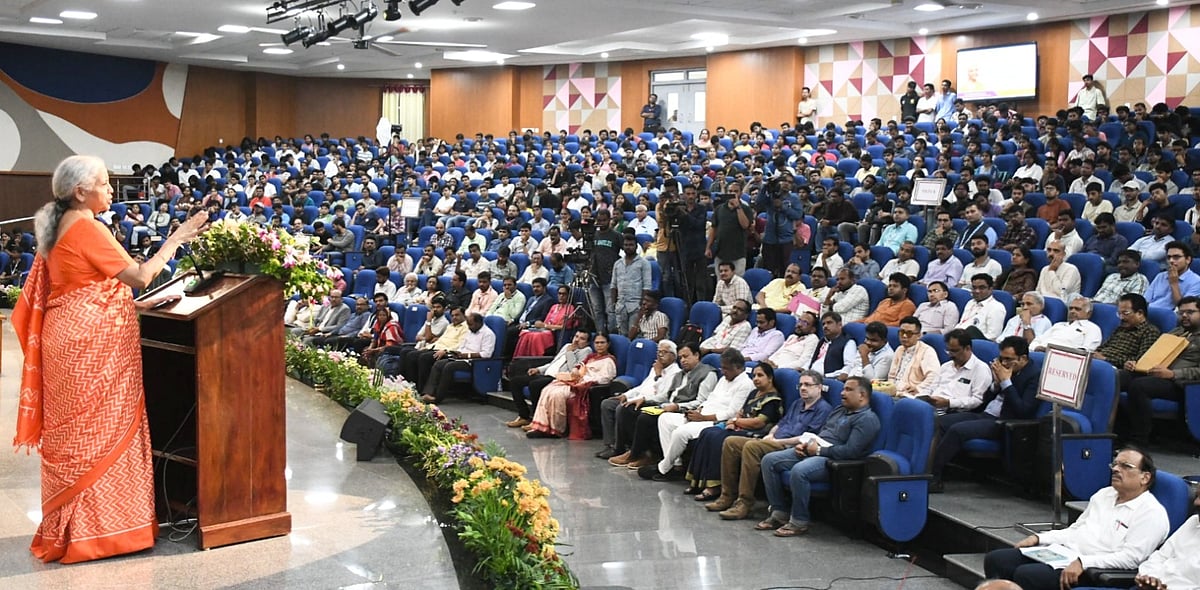 ಹಣಕಾಸು ತಂತ್ರಜ್ಞಾನ: ಭಾರತ ಮುಂಚೂಣಿಯಲ್ಲಿದೆ–ಸಚಿವೆ ನಿರ್ಮಲಾ ಸೀತಾರಾಮನ್‌