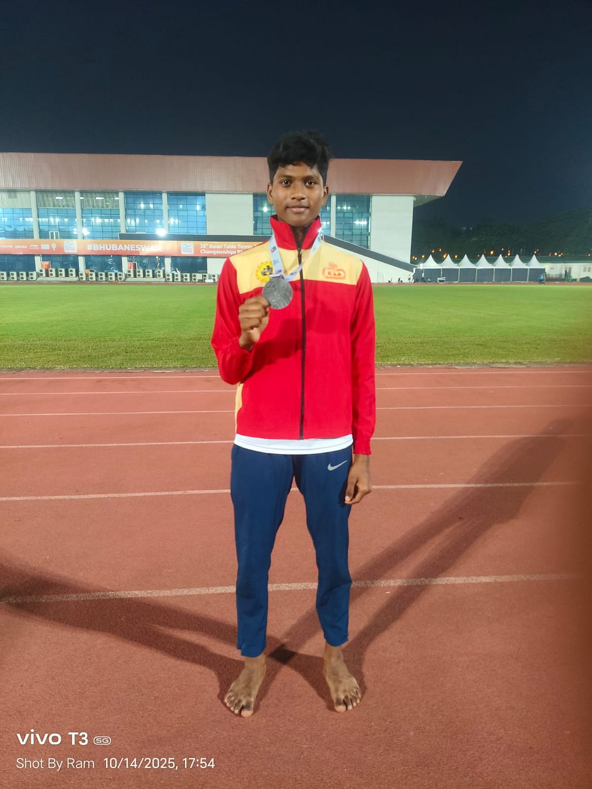 ಅಥ್ಲಿಟಿಕ್ಸ್‌: ನಾಗಿನಿಗೆ ಬೆಳ್ಳಿ ಪದಕ