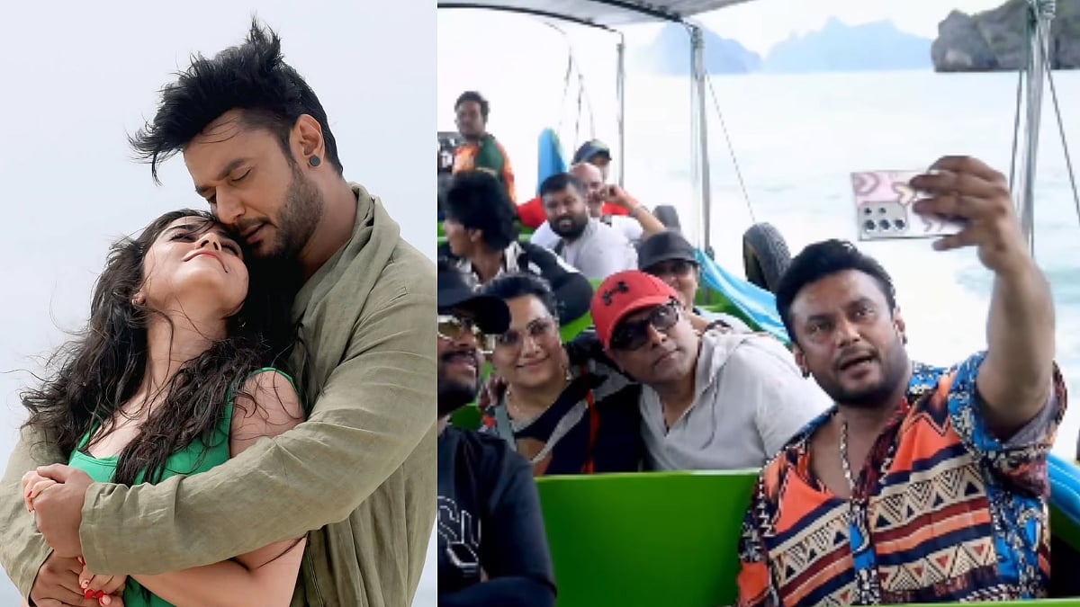 ಡೆವಿಲ್: ದರ್ಶನ್ ಜೊತೆಗಿನ ತೆರೆ ಹಿಂದಿನ ಚಿತ್ರೀಕರಣದ ವಿಡಿಯೊ ಹಂಚಿಕೊಂಡ ರಚನಾ ರೈ