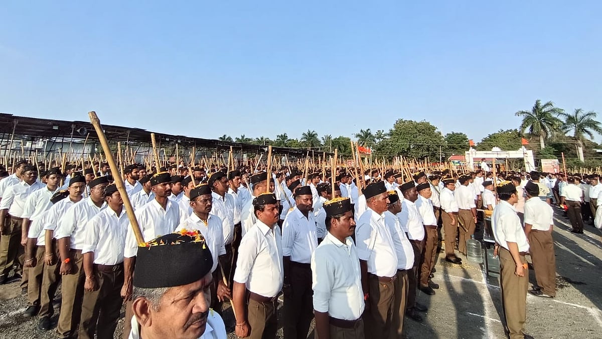 ಆರ್‌ಎಸ್‌ಎಸ್‌ನಿಂದ ಜನರಲ್ಲಿ ರಾಷ್ಟ್ರೀಯ ಪ್ರಜ್ಞೆ: ರಂಭಾಪುರಿ ಸ್ವಾಮೀಜಿ 