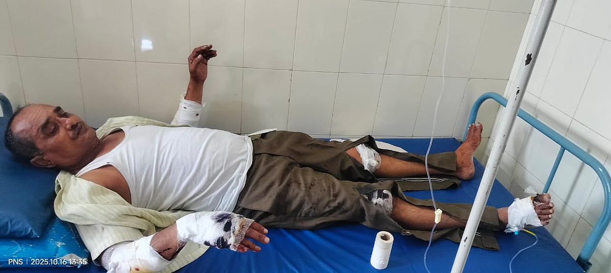 ಕಾಳಗಿ: ಸಮೀಕ್ಷೆಗೆ ಹೊರಟಿದ್ದ ಶಿಕ್ಷಕ ಬೈಕ್ ಸ್ಕಿಡ್ ಆಗಿ ಬಿದ್ದು ಗಾಯ