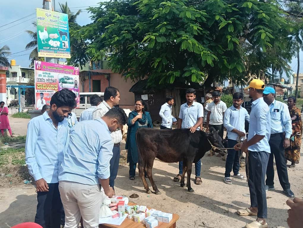 ಮಾಗಡಿ: ಜಾನುವಾರು ಆರೋಗ್ಯ ತಪಾಸಣಾ ಶಿಬಿರ