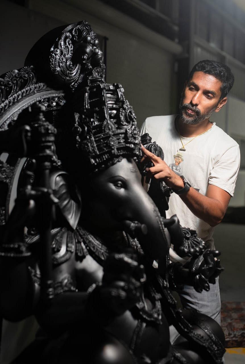 ಬಾಲಿವುಡ್‌ ನಟಿ ಆಲಿಯಾ ಭಟ್‌ ಮನೆಗೆ ಅರುಣ್ ಯೋಗಿರಾಜ್ ಕೆತ್ತಿದ ಗಣೇಶನ ಮೂರ್ತಿ