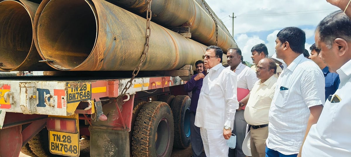 ಮಧುಗಿರಿ | 45 ಕೆರೆಗಳಿಗೆ ಎತ್ತಿಹೊಳೆ ನೀರು: ಕೆ.ಎನ್. ರಾಜಣ್ಣ