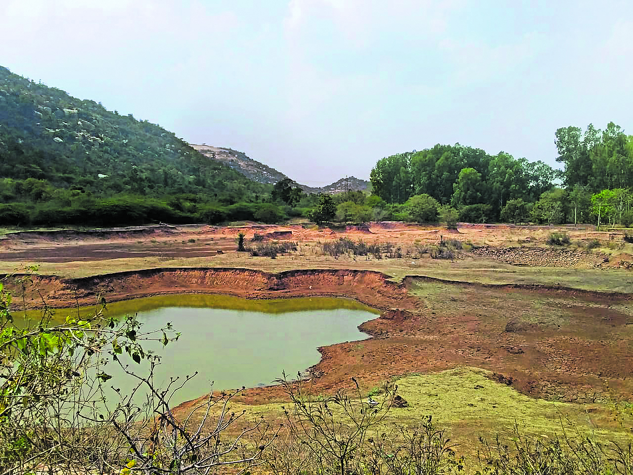 ಬಾಗೇಪಲ್ಲಿ ತಾಲ್ಲೂಕಿನ ಗಂಟ್ಲಮಲ್ಲಮ್ಮ ಕಣಿವೆಯ ನೋಟ 