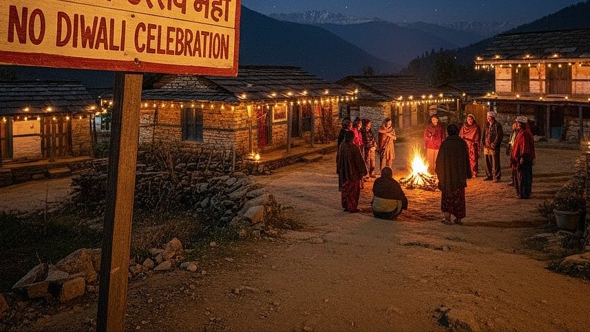 Diwali: ಹಿಮಾಚಲ ಪ್ರದೇಶದ ಈ ಊರಿನಲ್ಲಿ ದೀಪಾವಳಿ ಸಂಭ್ರಮ ನಿಷಿದ್ಧ; ಕಾರಣ ಏನು?