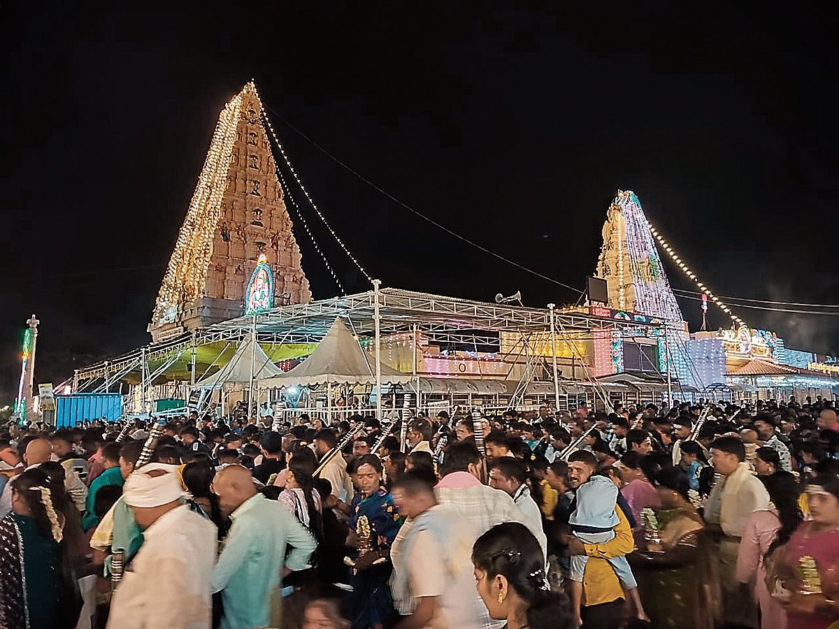 ಮಲೆ ಮಹದೇಶ್ವರನ ಬೆಟ್ಟ: ಮಾದಪ್ಪನ ದೀಪಾವಳಿ ಜಾತ್ರೆ ಆರಂಭ