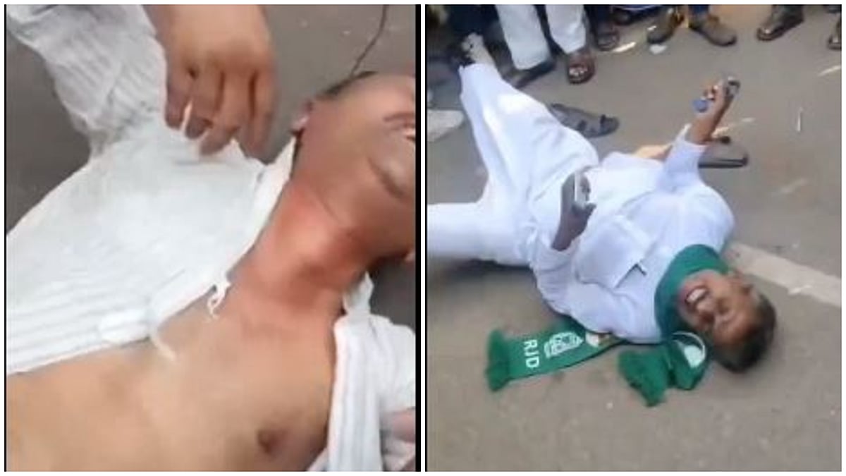 ಟಿಕೆಟ್‌ ನಿರಾಕರಣೆ: ಲಾಲೂ ಮನೆ ಮುಂದೆ ಬಟ್ಟೆ ಹರಿದುಕೊಂಡು ಗೋಳಾಡಿದ ಆಕಾಂಕ್ಷಿ!