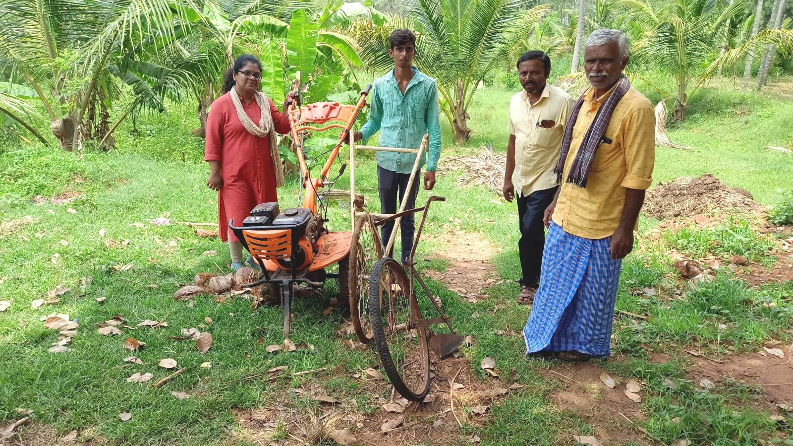 ಕೃಷಿಯಲ್ಲಿ ಆಧುನಿಕ ತಂತ್ರಜ್ಞಾನ ಬಳಕೆ 