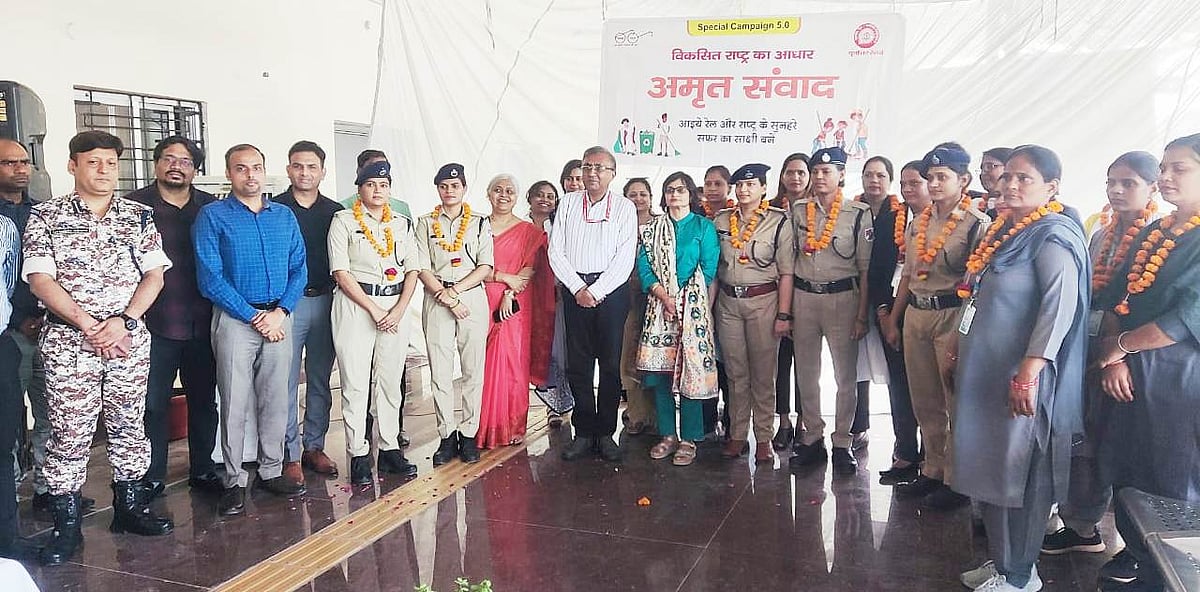 ಲಖನೌ ರೈಲು ನಿಲ್ದಾಣದಲ್ಲಿ ಮಹಿಳೆಯರದ್ದೇ ಪಾರುಪತ್ಯ