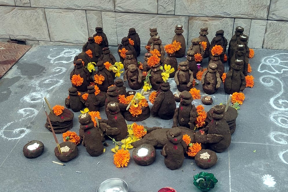 ರಬಕವಿ ಬನಹಟ್ಟಿ: ದೀಪಾವಳಿ; ಪಾಂಡವರಿಗೆ ಮುತ್ತೈದೆಯರಿಂದ ಪೂಜೆ