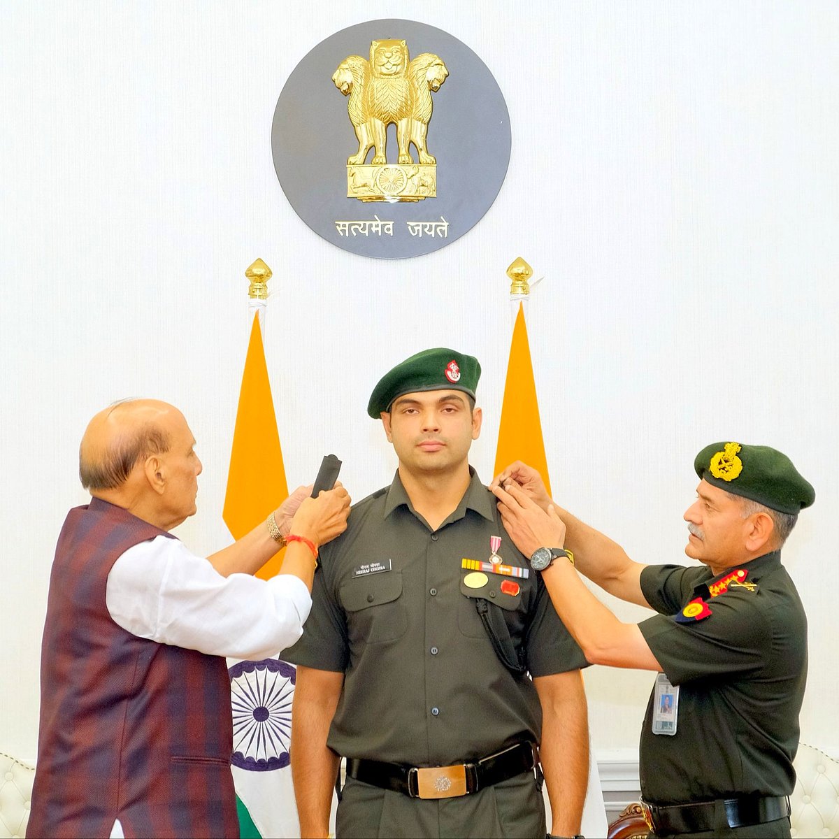 ಜಾವೆಲಿನ್ ಥ್ರೋ ತಾರೆ ನೀರಜ್ ಚೋಪ್ರಾ ಇನ್ನು ಲೆಫ್ಟಿನೆಂಟ್ ಕರ್ನಲ್!