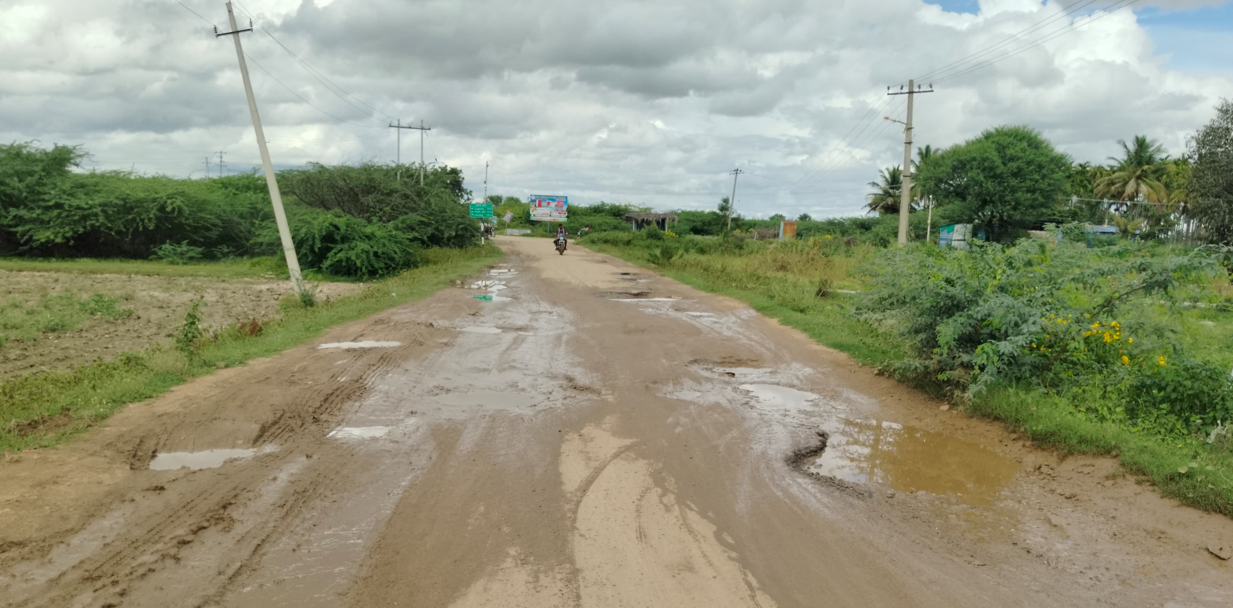 ತಾವರೆಕೆರೆ- ಪುರಲಹಳ್ಳಿ ರಸ್ತೆ